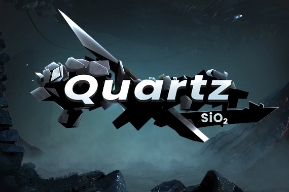Game image: Quartz SiO2 by Lady Luck Games