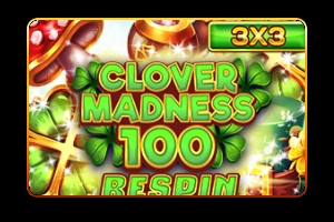 Game image: Clover Madness 100 Respin by InBet Games