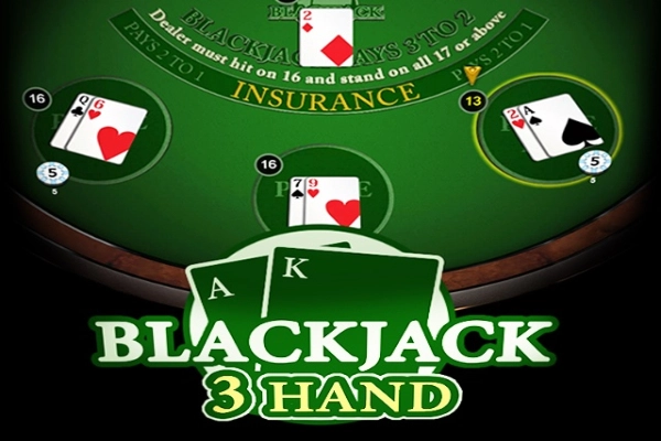 Game image: Blackjack 3 Hand by Habanero