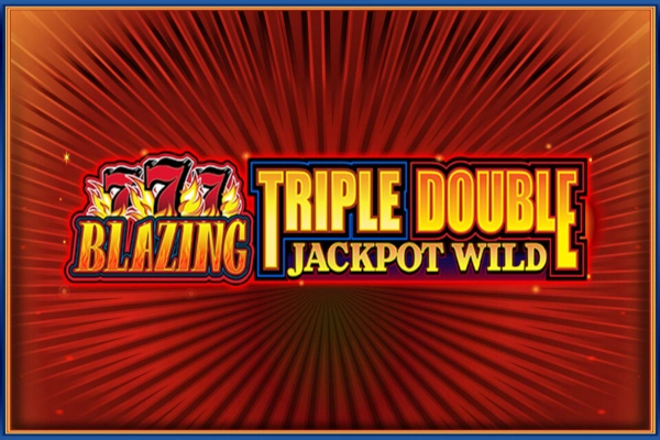 Game image: Blazing 777 Triple Double Jackpot Wild by Light & Wonder