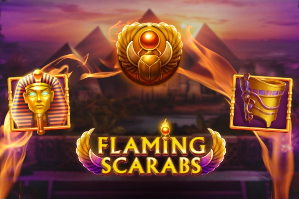 Game image: Flaming Scarabs by Kalamba Games