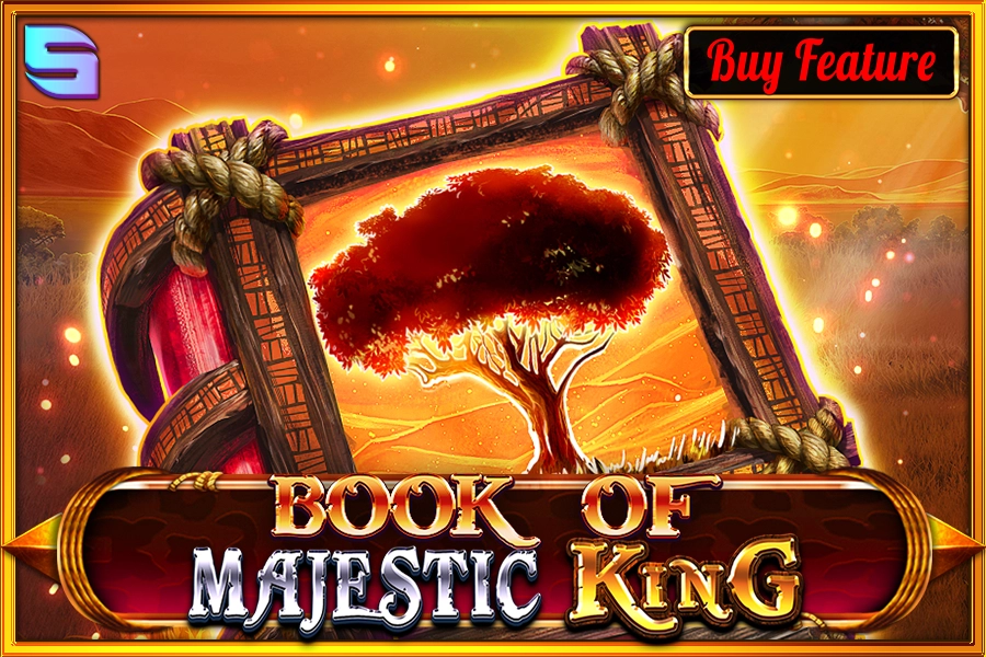 Game image: Book Of Majestic King by Spinomenal