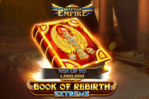 Game image: Book of Rebirth Extreme by Spinomenal