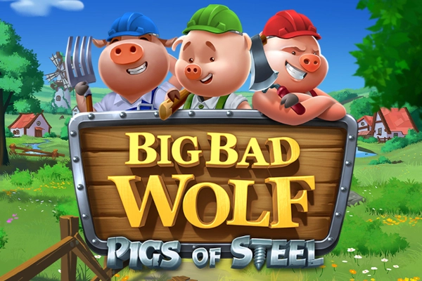 Game image: Big Bad Wolf: Pigs of Steel by Quickspin