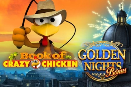 Game image: Book of Crazy Chicken Golden Nights Bonus by Gamomat