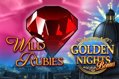 Game image: Wild Rubies Golden Nights Bonus by Gamomat