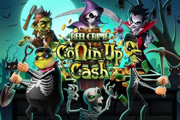 Game image: Reel Crime Coffin Up Cash by Rival