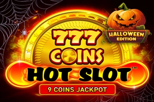 Game image: Hot Slot 777 Coins Halloween Edition by Wazdan