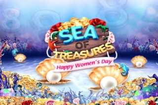 Game image: Sea of Treasures Happy Women's Day by 7777 gaming