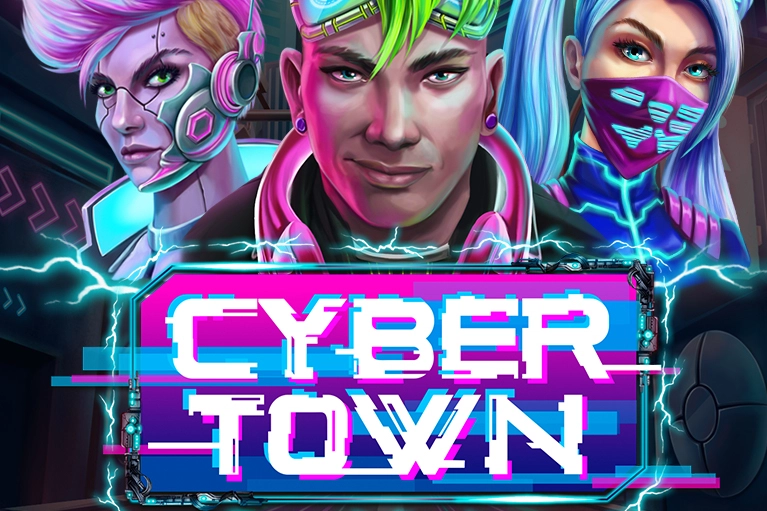 Thumbnail: Cyber Town by HeronBYTE