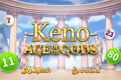 Thumbnail: Age of the Gods: Keno by Playtech