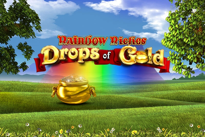 Thumbnail: Rainbow Riches Drops of Gold by Light & Wonder