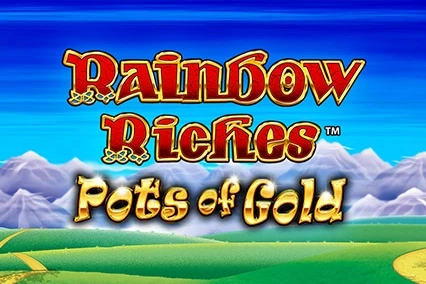 Thumbnail: Rainbow Riches Pots of Gold by Light & Wonder
