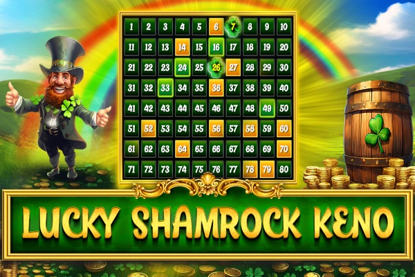 Thumbnail: Lucky Shamrock Keno 80 by CasinoWebScripts