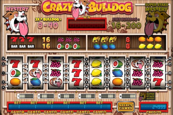 Thumbnail: Crazy Bulldog by Stakelogic