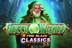 Thumbnail: Green Wizard Fire Blaze by Playtech