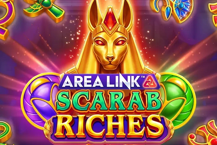 Game image: Area Link Scarab Riches by AreaVegas