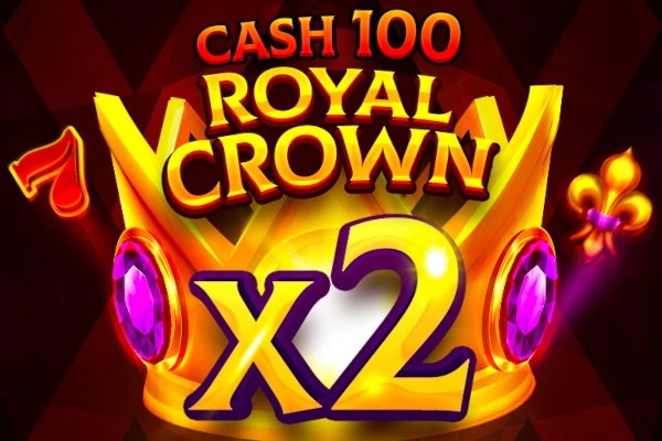 Game image: Cash 100 Royal Crown by 7777 gaming