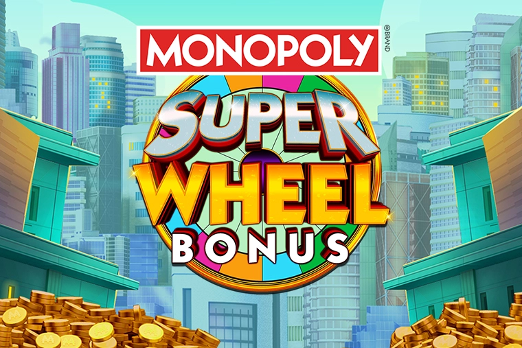 Game image: Monopoly Super Wheel Bonus by Light & Wonder
