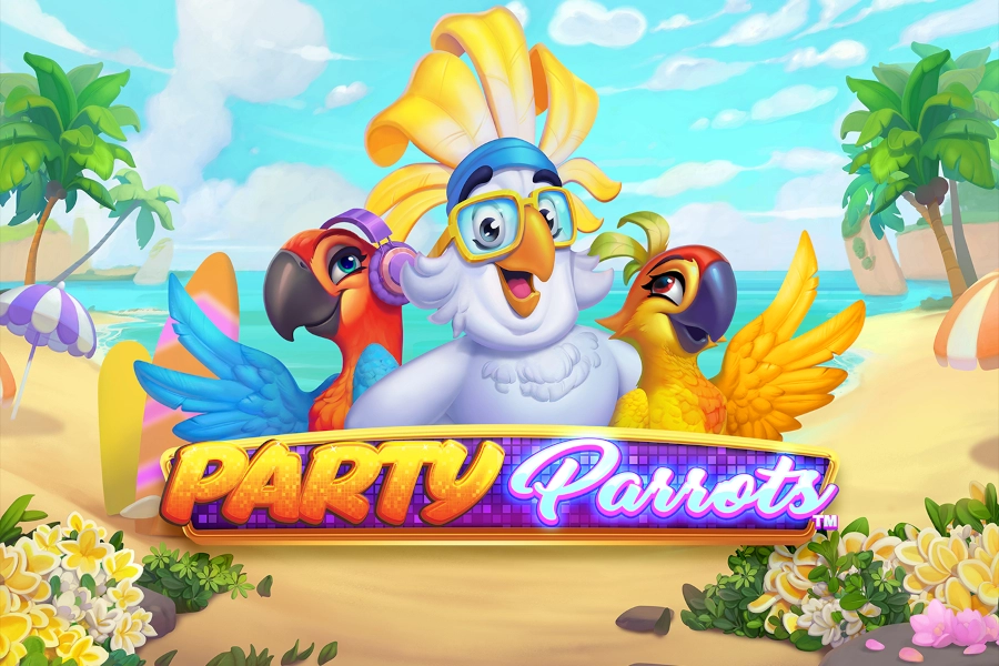 Game image: Party Parrots by Greentube