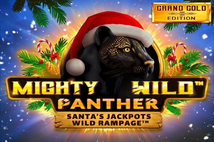 Game image: Mighty Wild: Panther Grand Gold Edition Santa's Jackpots by Wazdan
