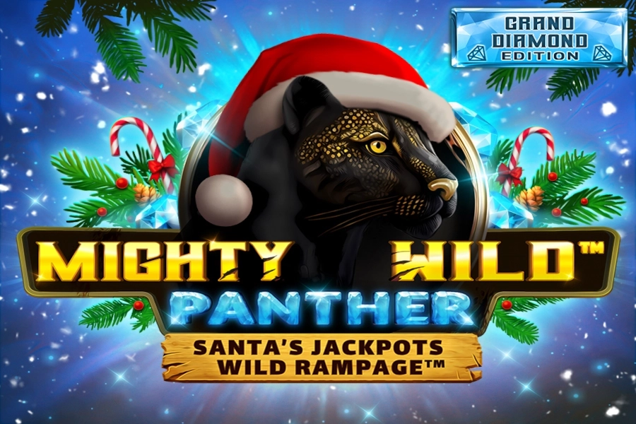 Game image: Mighty Wild: Panther Grand Diamond Edition Santa's Jackpots by Wazdan