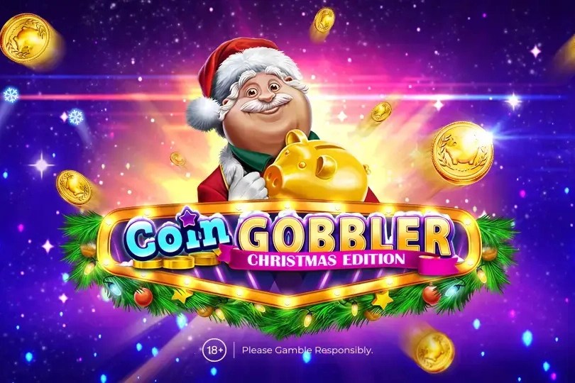 Game image: Coin Gobbler Christmas Edition by Amusnet