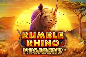 Thumbnail: Rumble Rhino Megaways by Wizard Games