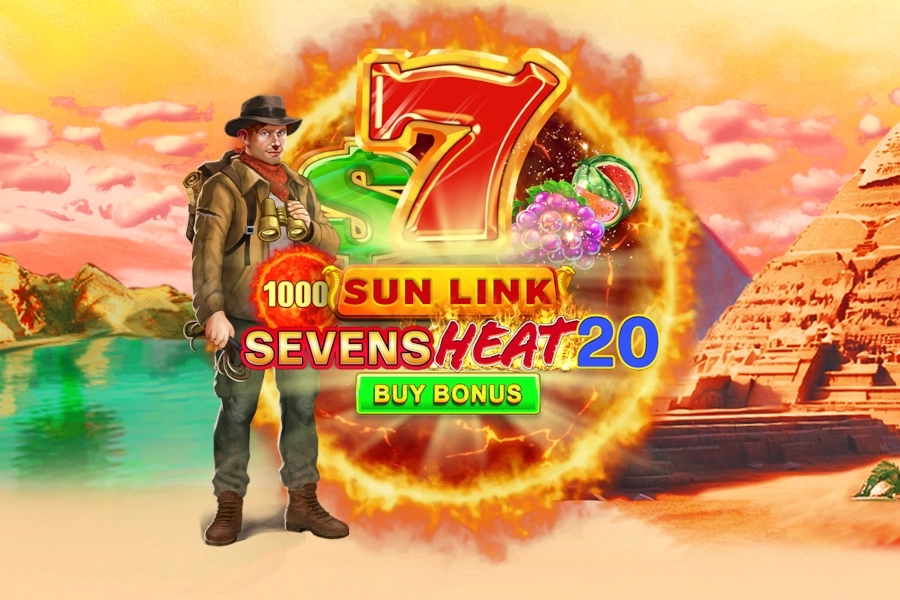 Game image: Sevens Heat 20 Sun Link by Pateplay