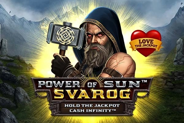 Game image: Power of Sun Svarog - Love The Jackpot by Wazdan