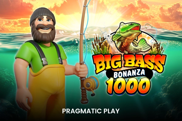 Game image: Big Bass Bonanza 1000 by Pragmatic Play