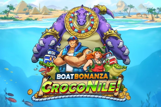 Game image: Boat Bonanza CrocoNile! by Play'n GO