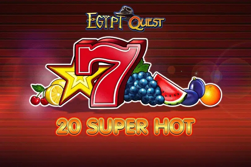 Game image: 20 Super Hot Egypt Quest by Amusnet