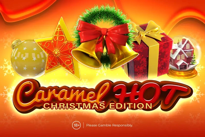 Game image: Caramel Hot - Christmas Edition by Amusnet