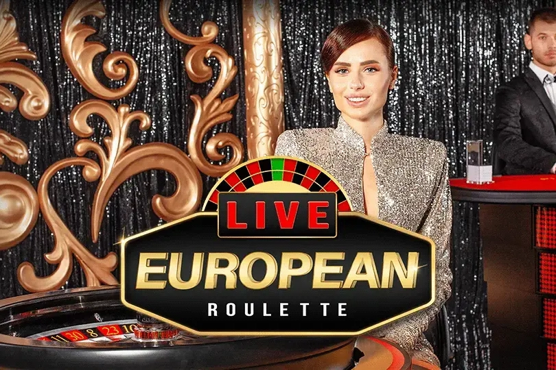 Game image: Live European Roulette by Amusnet
