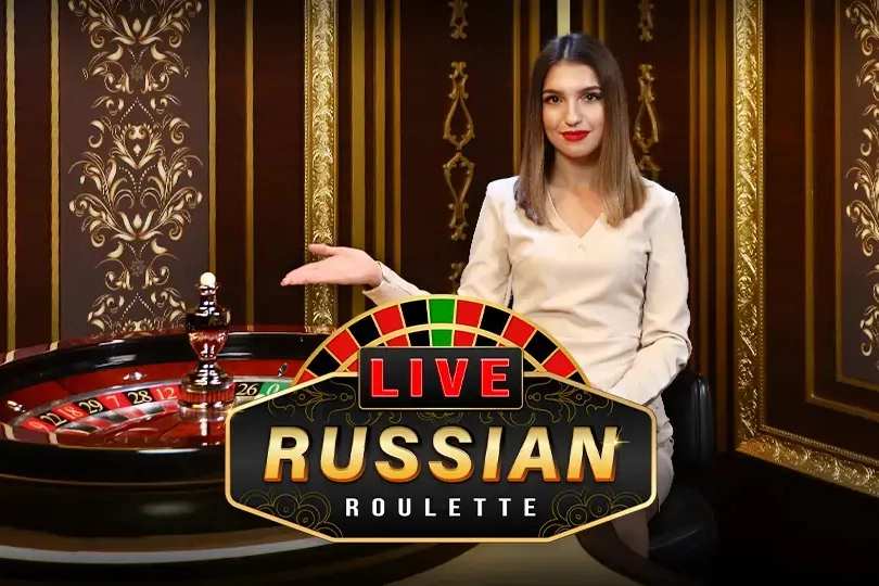 Game image: Live Russian Roulette by Amusnet