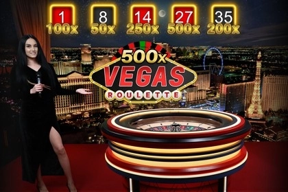 Game image: Vegas Roulette 500x by Amusnet