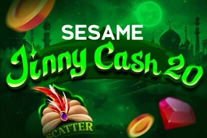Game image: Sesame Jinny Cash 20 by 7777 gaming