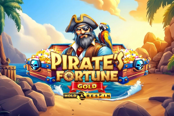 Game image: Pirate's Fortune Gold Hold & Respin by NetGaming
