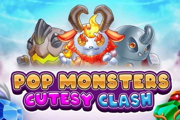 Game image: Pop Monsters: Cutesy Clash by Pinoy Bet Games