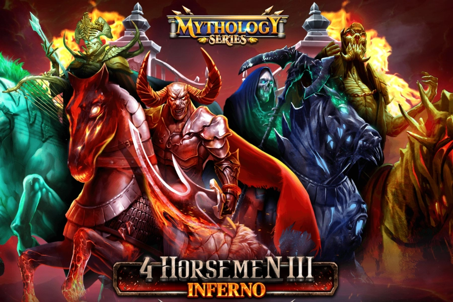 Game image: 4 Horsemen 3 - Inferno by Spinomenal