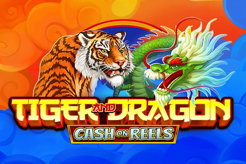 Game image: Tiger and Dragon - Cash on Reels by IGT