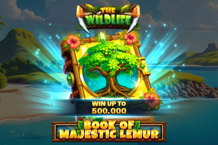 Game image: Book of Majestic Lemur by Spinomenal