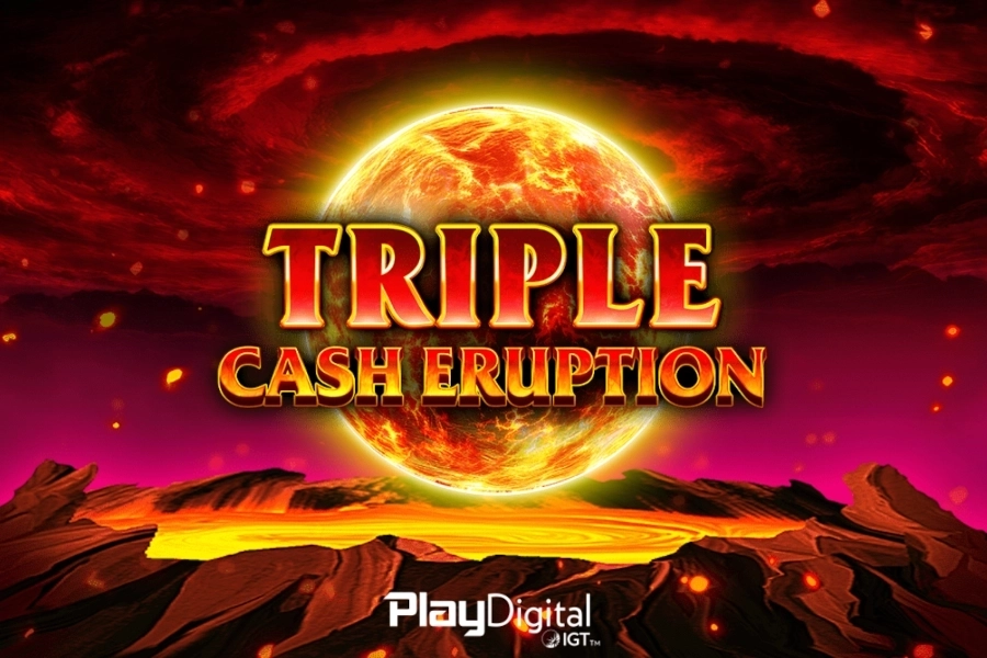 Game image: Triple Cash Eruption by IGT