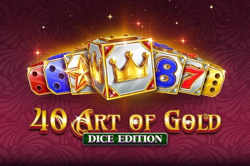 Game image: 40 Art of Gold Dice Edition by Amusnet
