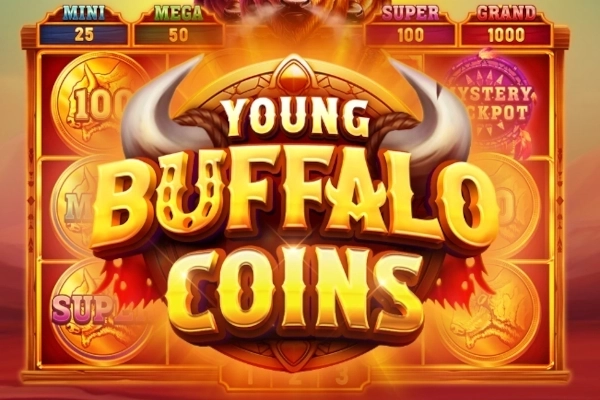 Game image: Young Buffalo Coins by Evoplay