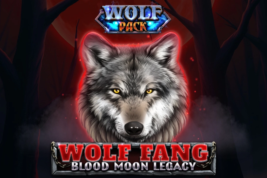 Game image: Wolf Fang - Blood Moon Legacy by Spinomenal