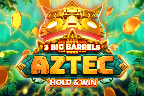 Game image: 3 Big Barrels Aztec by Koala Games