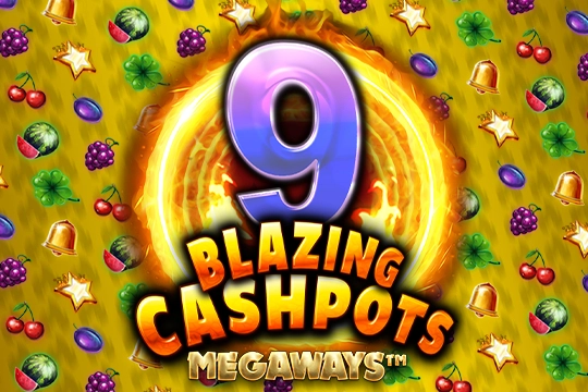 Game image: 9 Blazing Cashpots Megaways by Kalamba Games