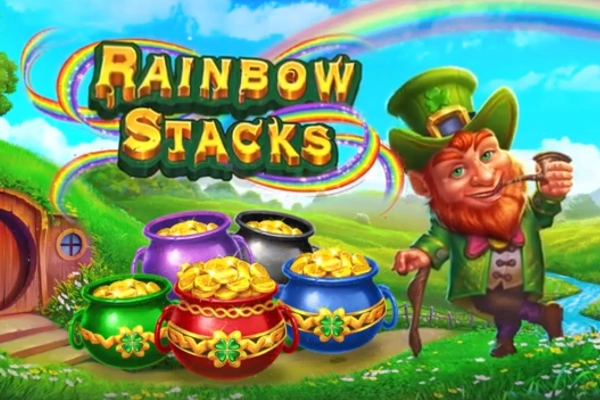 Game image: Rainbow Stacks by Revolver Gaming